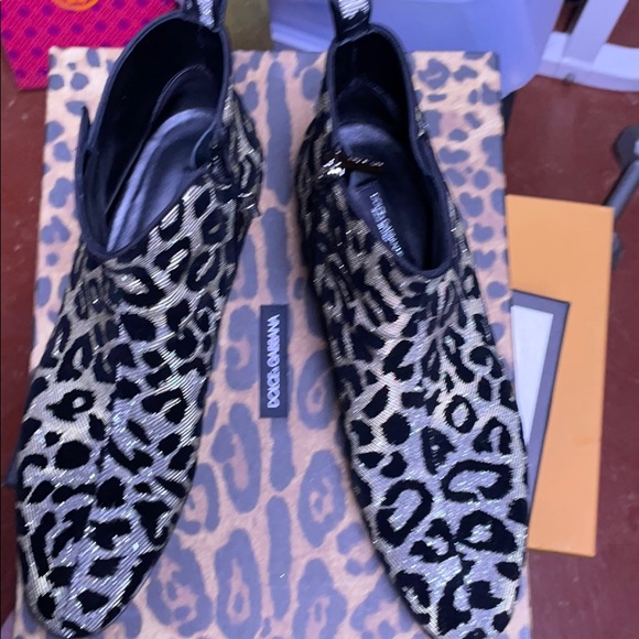 Dolce&Gabbana Animal Print Boots 38 - EUC - Picture 2 of 7